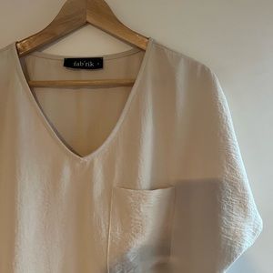Fab’rik | oversized crepe blouse